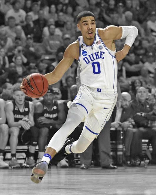 Duke Blue Devils Jayson Tatum Glossy Keychain Spotlight Keychain Boston Celtics