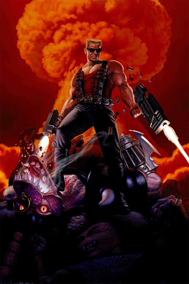 Duke Nukem 3D First Person Marksmanship Video Game Jigsaw Puzzle