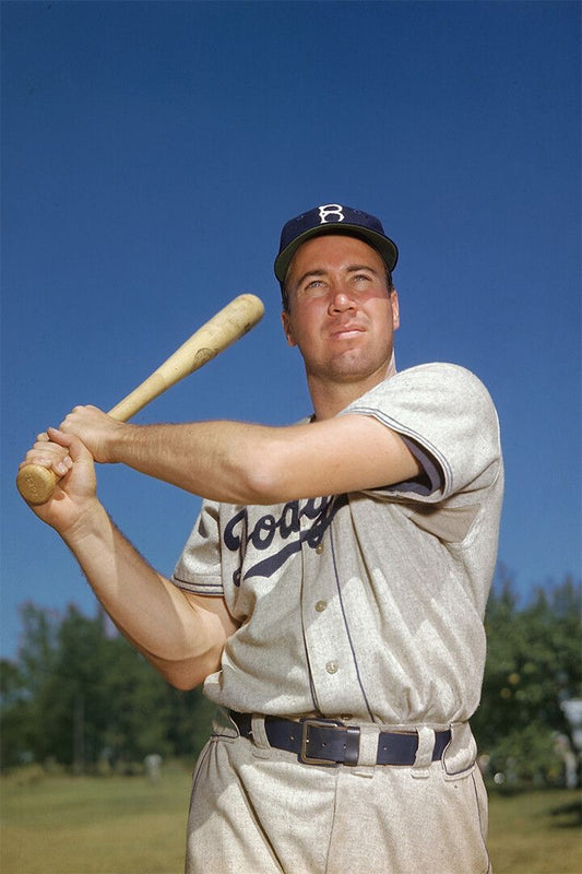 Duke Snider Ability Atlethe Vintage Print Jigsaw Puzzle