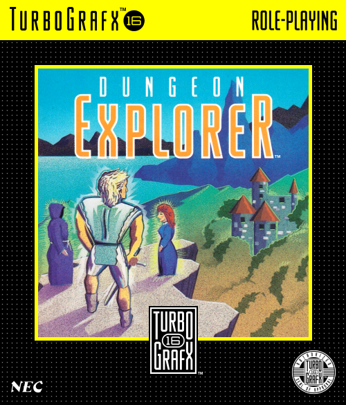 Dungeon Explorer Turbografx 16 Keychain