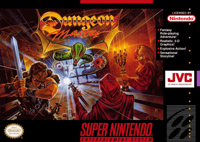 Dungeon Master (Usa) Snes Print Poster