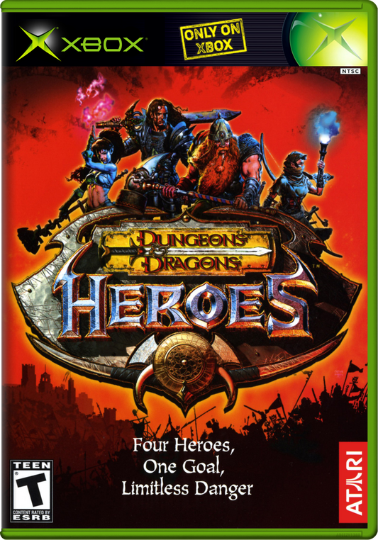 Dungeons & Dragons Heroes Xbox Print Poster