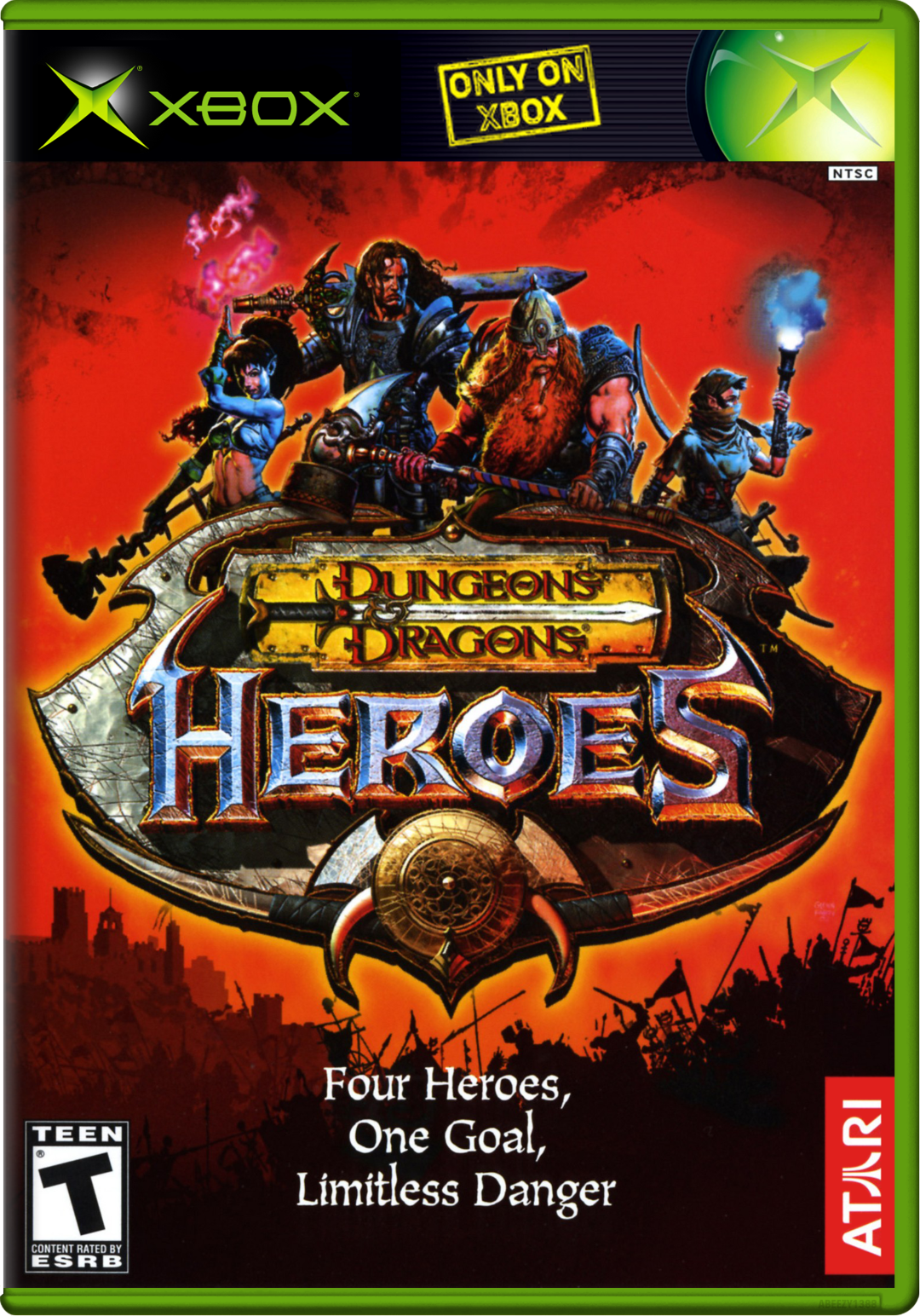 Dungeons & Dragons Heroes Xbox Keychain