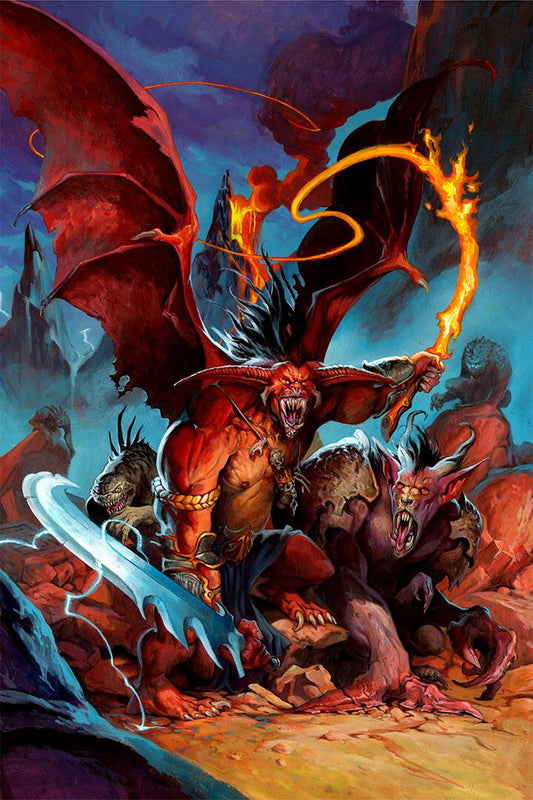 Dungeons And Dragons Rage Of Demons Room Decor Jigsaw Puzzle