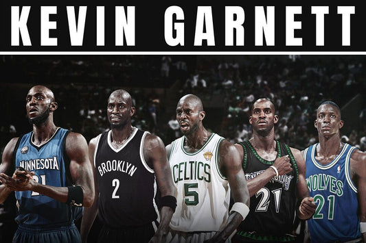 Dunk Block Star Kevin Garnett Basketball Jigsaw Puzzle