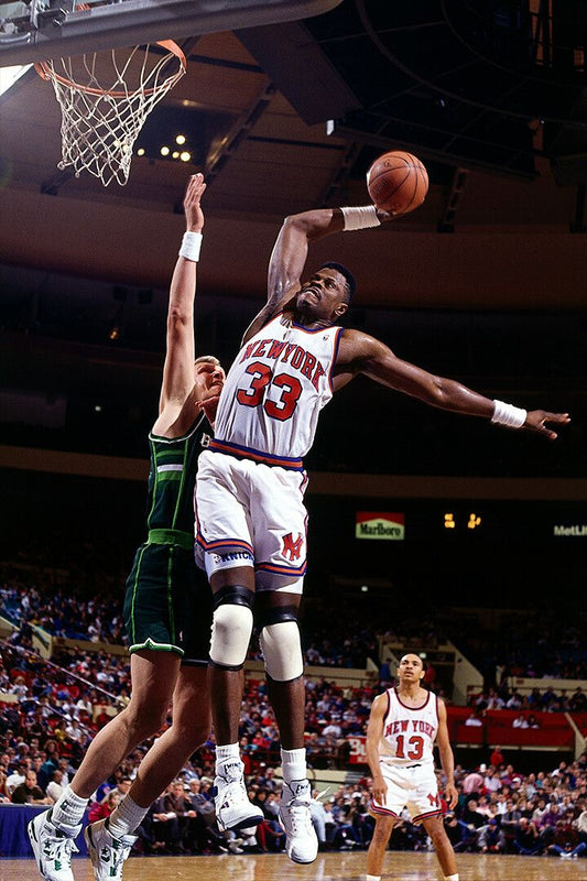 Dunk Block Star Patrick Ewing Basketball Jigsaw Puzzle