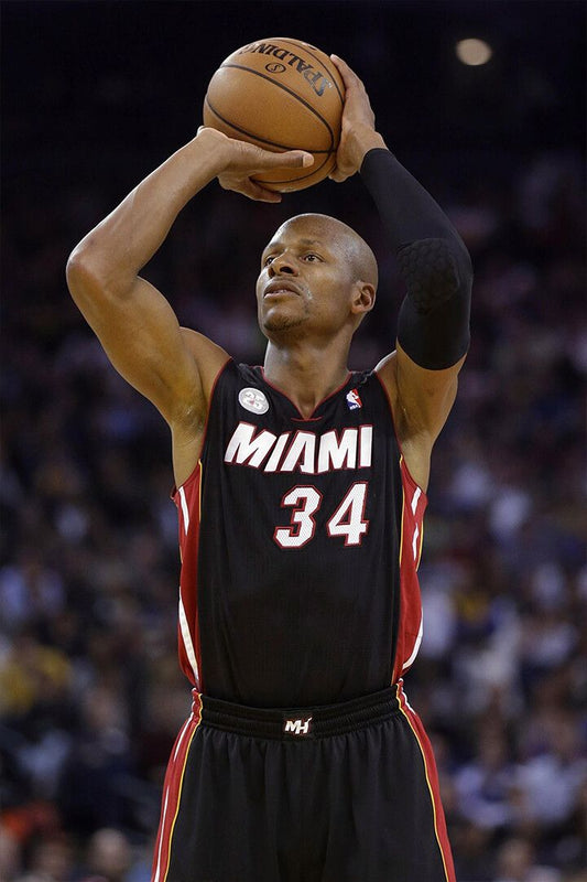 Dunk Block Star Ray Allen Basketball Jigsaw Puzzle