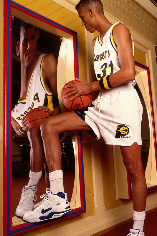 Dunk Block Star Reggie Miller Basketball Jigsaw Puzzle