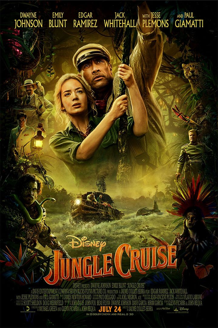 Dwayne Johnson Jungle Cruise 2020 Movie Adventure Jigsaw Puzzle