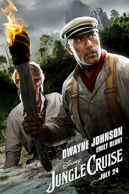 Dwayne Johnson Jungle Cruise 2020 Movie Comedy Print Jigsaw Puzzle