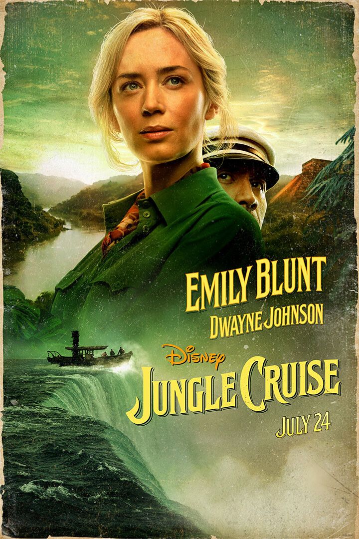 Dwayne Johnson Jungle Cruise 2020 Movie Painting Jigsaw Puzzle