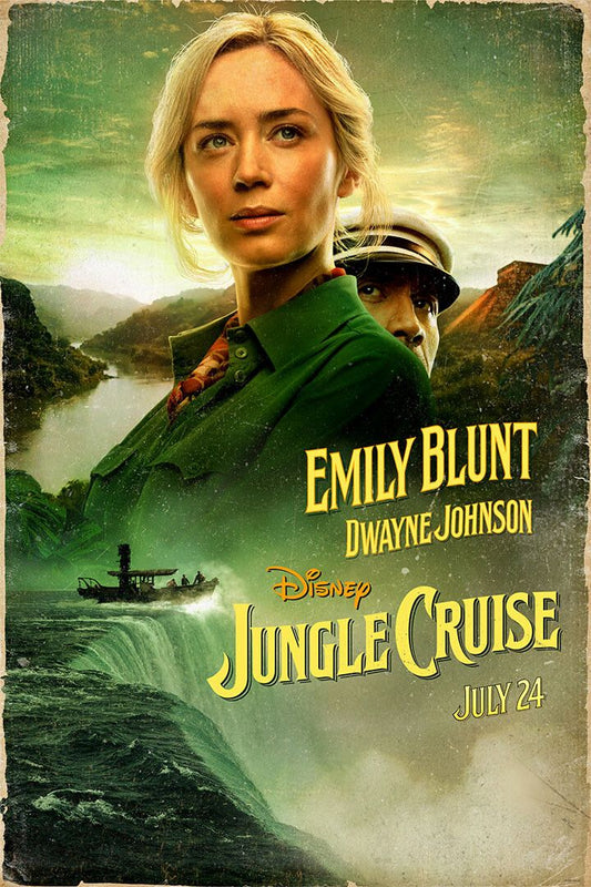 Dwayne Johnson Jungle Cruise 2020 Movie Painting Jigsaw Puzzle
