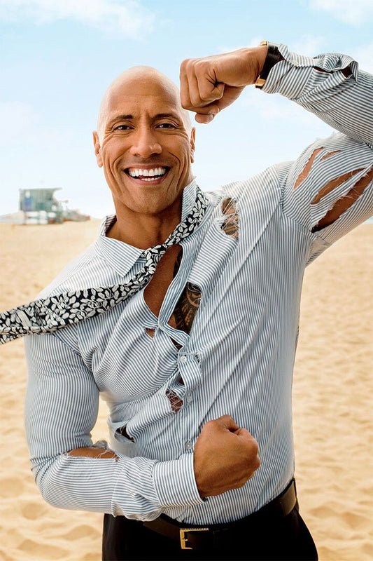 Dwayne Johnson The Rock Muscle Movie Actor Jigsaw Puzzle