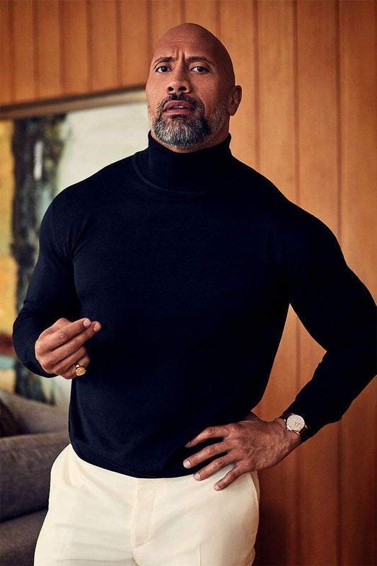 Dwayne Johnson The Rock Muscle Movie Artist Jigsaw Puzzle