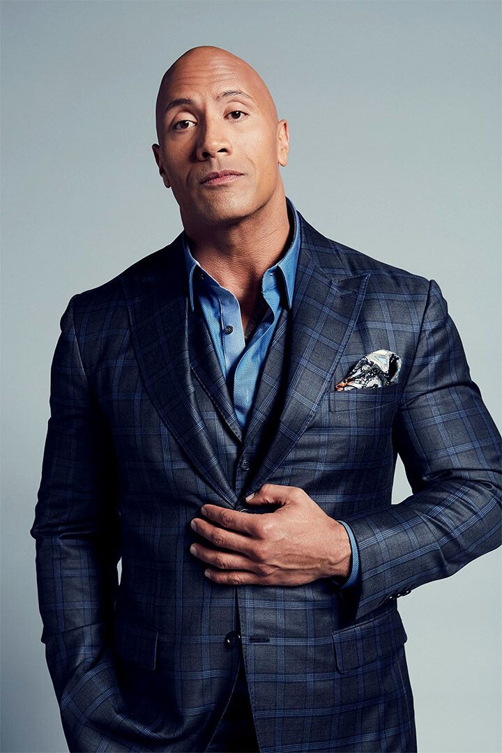 Dwayne Johnson The Rock Muscle Movie Atlethe Jigsaw Puzzle