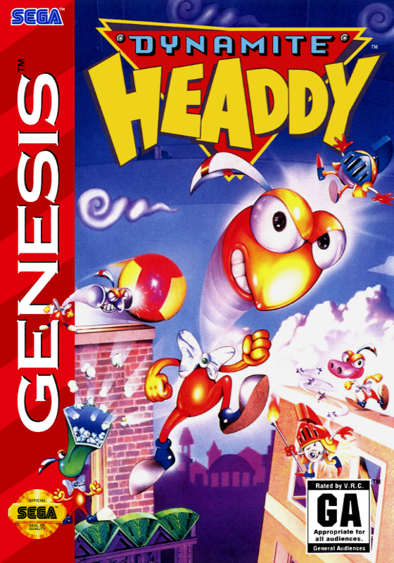 Dynamite Headdy (Usa) Genesis Print Poster