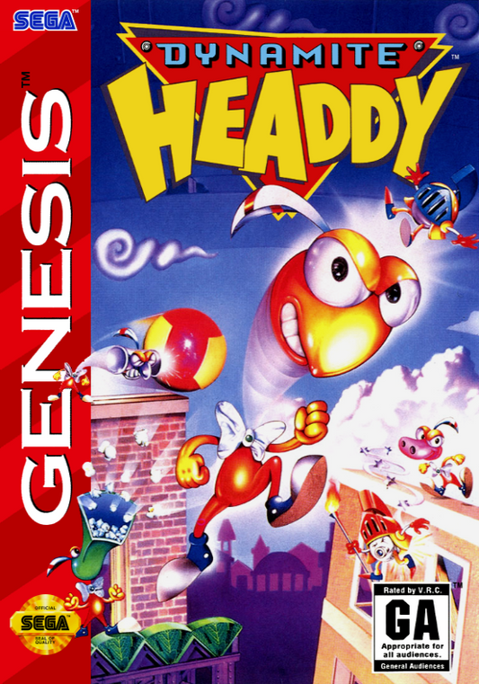 Dynamite Headdy (Usa) Genesis Print Poster