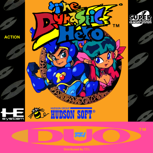 Dynastic Hero, The (Cd) Turbografx 16 Print Poster