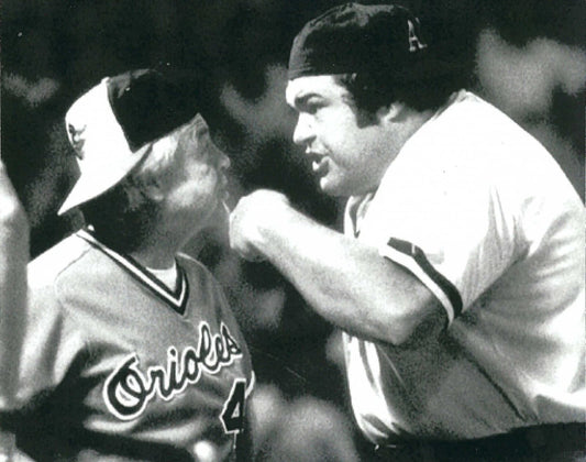 Earl Weaver & Ken Kaiser Keychain Baltimore Orioles O'S Baseball Picture Mlb