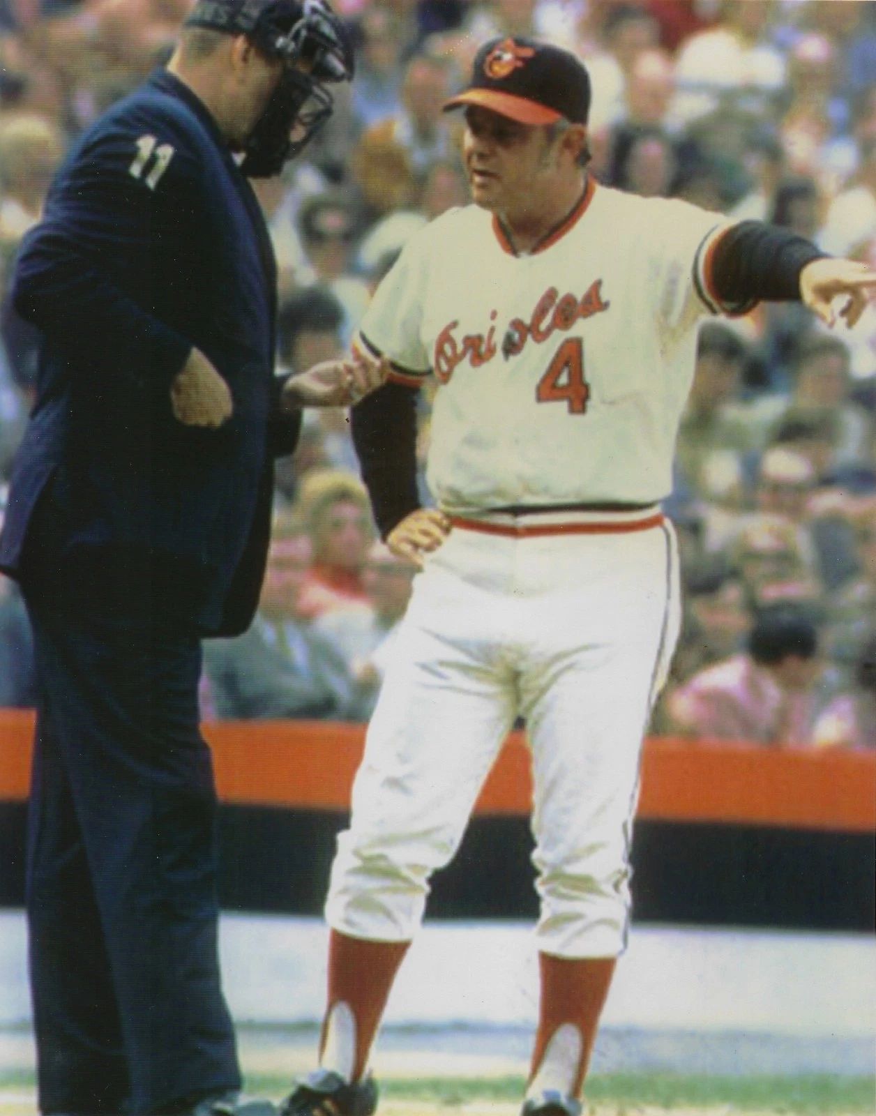 Earl Weaver Keychain Baltimore Orioles O'S Baseball Picture Mlb