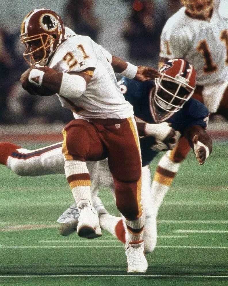 Earnest Byner Keychain Washington Redskins Picture Nfl Football Vs Bills