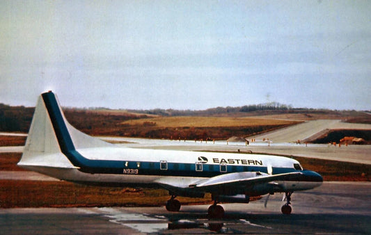 Eastern Airlines Cv 440 Hqts Miami Florida Airport Retro Picture Magnet