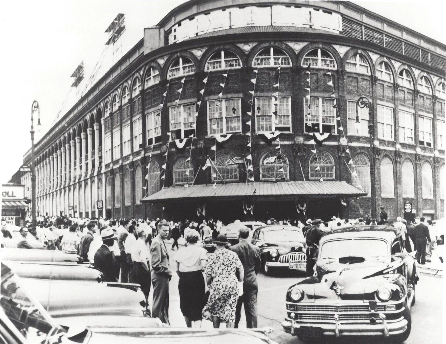 Ebbetts Field Photo Baseball Picture Brooklyn Dodgers Mlb