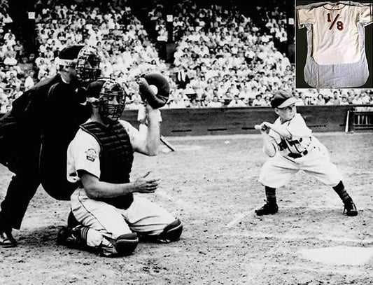Eddie Gaedel Keychain St. Louis Browns Baseball Picture Mlb