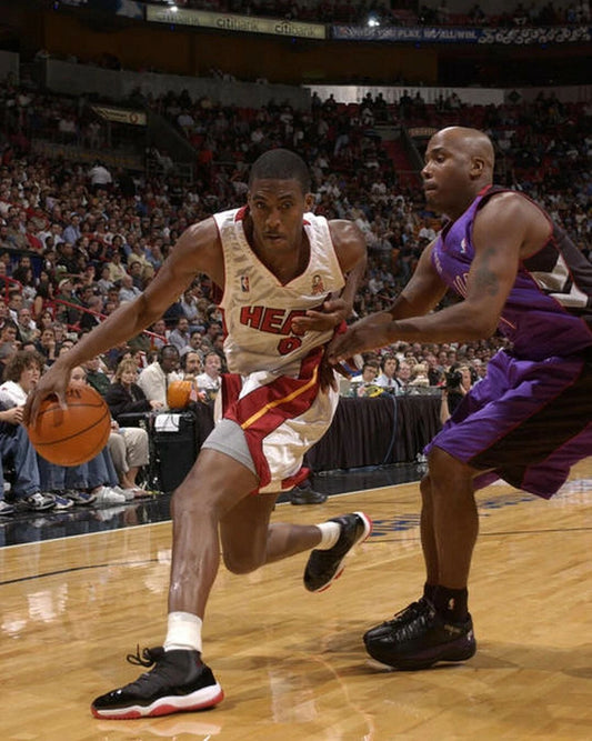Eddie Jones Keychain Miami Heat Basketball Nba Game Action