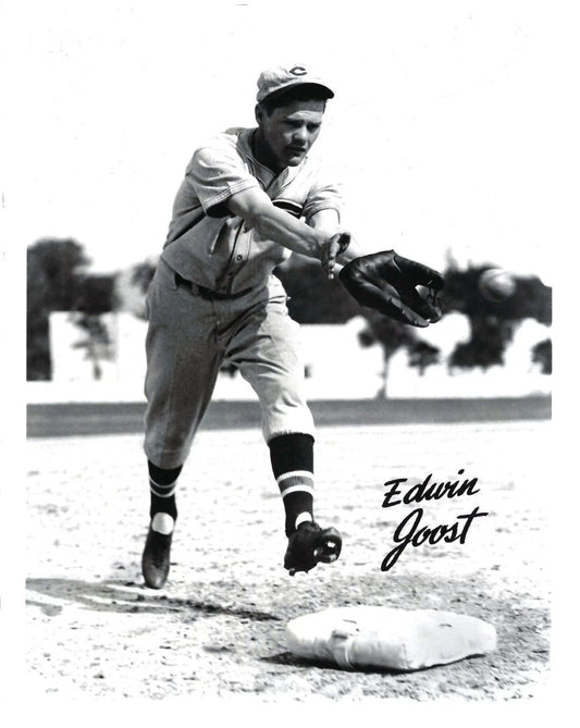 Eddie Joost Keychain Cincinnati Reds Baseball Picture Mlb Edwin