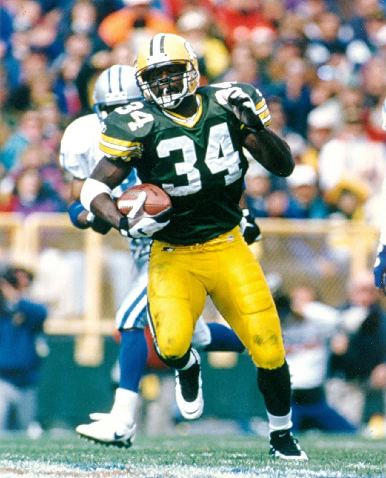 Edgar Bennett Keychain Green Bay Packers Picture Nfl Football