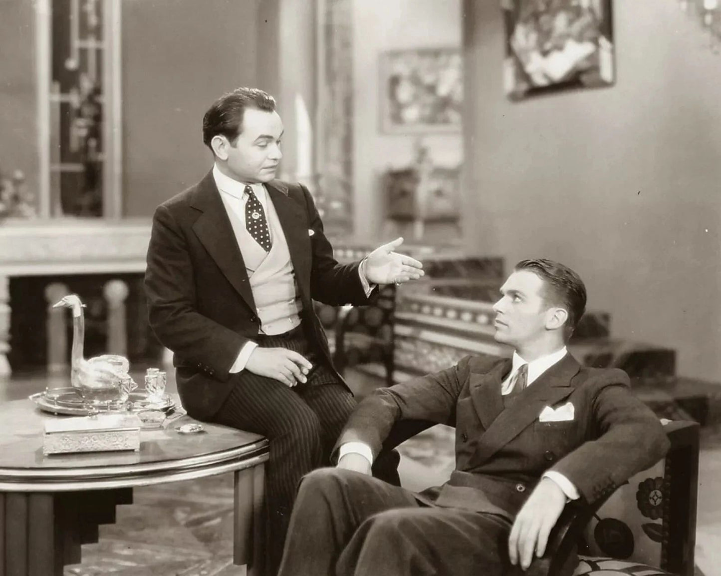 Edward G Robinson Douglas Fairbanks Jr Little Caesar Movie Magnet Magnet