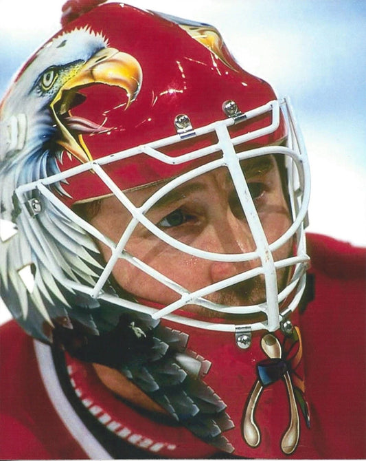 Ed Belfour Keychain Hockey Chicago Blackhawks Picture Nhl Color