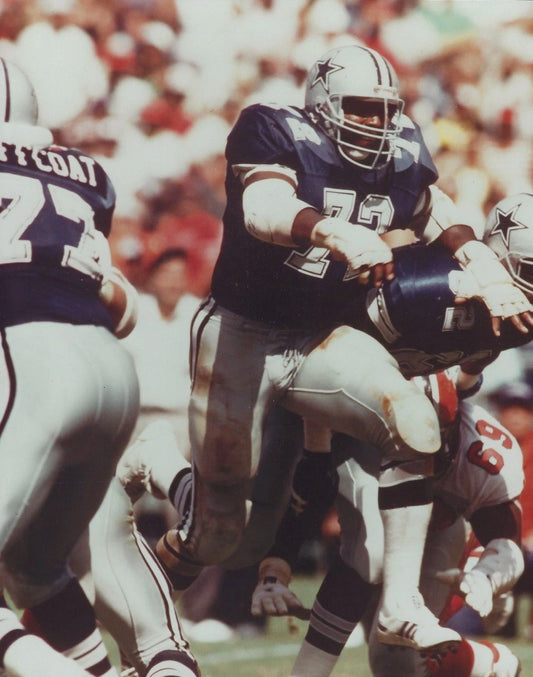 Ed Too Tall Jones Keychain Dallas Cowboys Nfl Football Picture