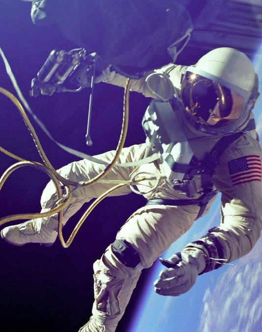 Ed White First American Astronaut To Space Walk Gemini 4 Magnet