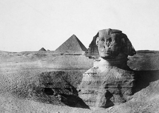 Egypt Sphynx Pyramid Old Vintage Historic Keychain Picture Keychain Cairo Dessert