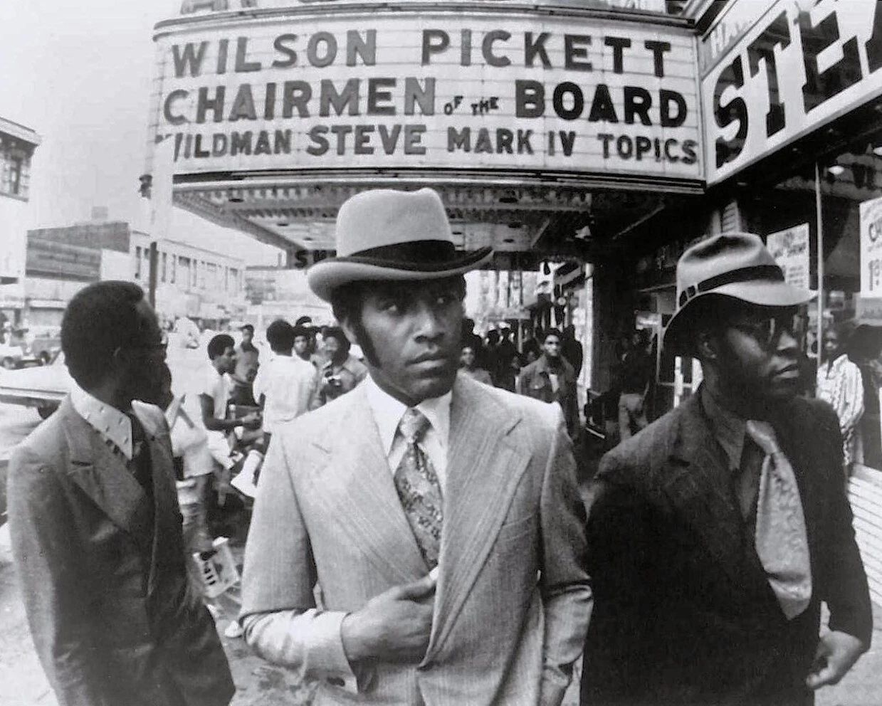 Ellsworth Bumpy Johnson Magnet Mafia Organized Crime Mobster Mob At Theatre
