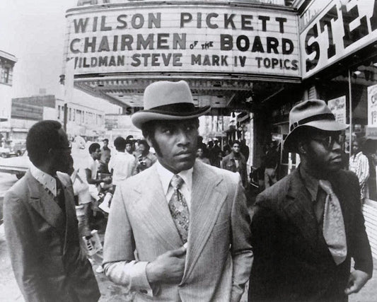 Ellsworth Bumpy Johnson Photo Mafia Organized Crime Mobster Mob At Theatre