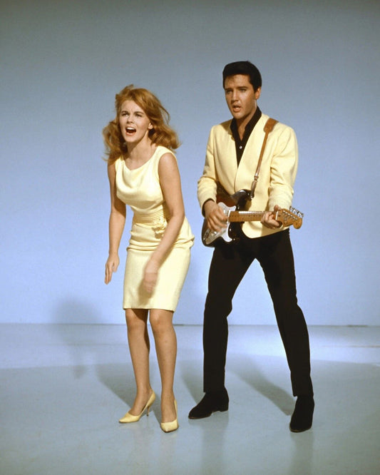 Elvis Presley & Ann Margret The King Of Rock Keychain Picture Print