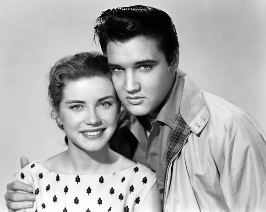 Elvis Presley & Dolores Hart In Movie King Creole Picture Magnet Print