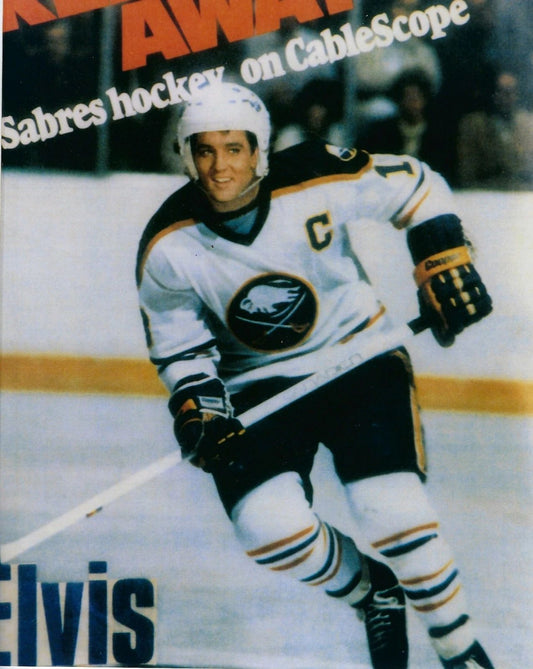 Elvis Presley Photo Hockey Buffalo Sabres Nhl Picture