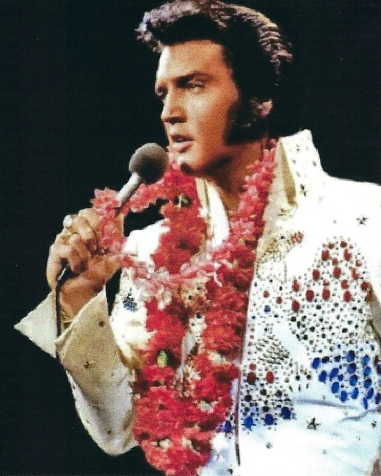 Elvis Presley Keychain Music Pop Rock & Roll In Picture