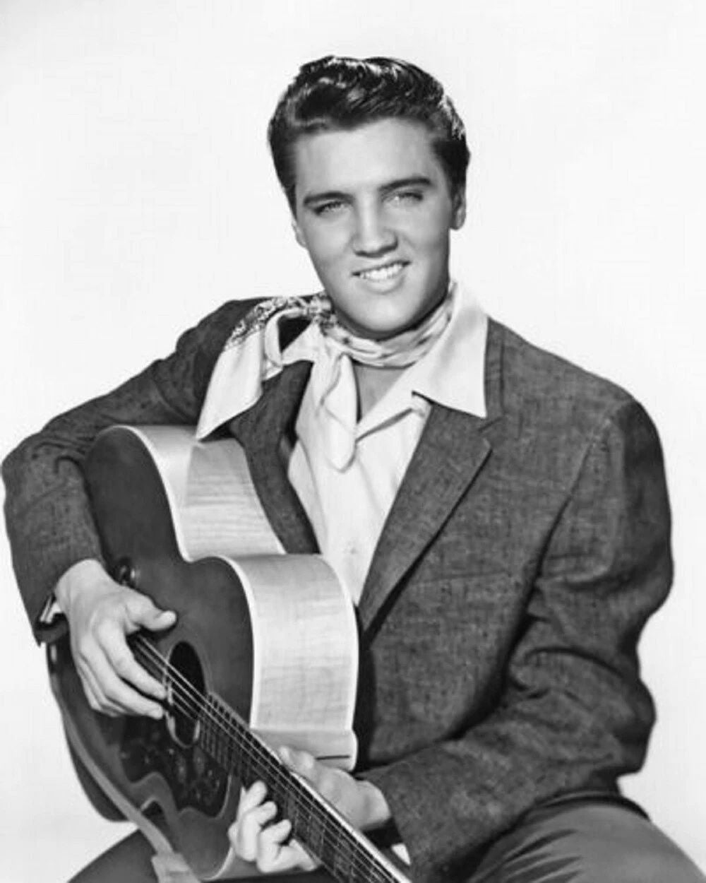 Elvis Presley In King Creole Classic Movie Picture Keychain Print