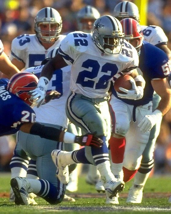 Emmitt Smith Photo Cowboys Nfl Football Picture Vs Bills 300 Piece Jigsaw Puzzle