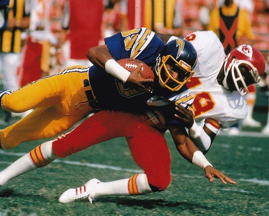 Emmitt Thomas Keychain Kansas City Chiefs Kc Picture Nfl Football Action