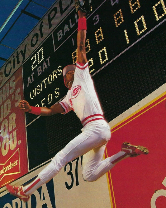 Eric Davis Keychain Cincinnati Reds Baseball Picture Mlb