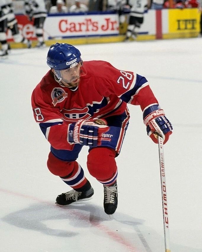 Eric Desjardins Keychain Montreal Canadiens Picture Nhl Action