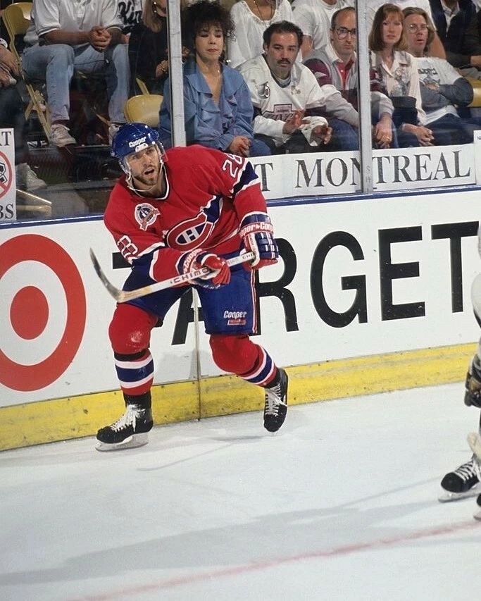 Eric Desjardins Magnet Montreal Canadiens Picture Nhl Game Action