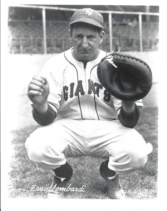 Ernie Lombardi Keychain New York Giants Baseball Picture Ny
