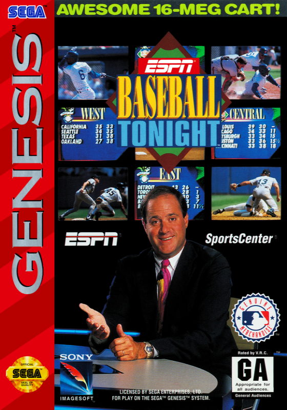 Espn Baseball Tonight (Usa) Genesis Keychain